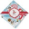 Christmas Penguins Cloth Napkin w/ Name or Text