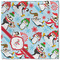 Christmas Penguins Cloth Napkins - Personalized Lunch (Single Full Open)