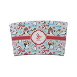 Christmas Penguins Coffee Cup Sleeve (Personalized)