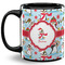 Christmas Penguins Coffee Mug - 11 oz - Full- Black