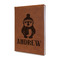 Christmas Penguins Leatherette Journal (Personalized)