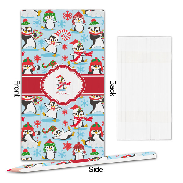 Christmas Penguins Colored Pencils - Approval