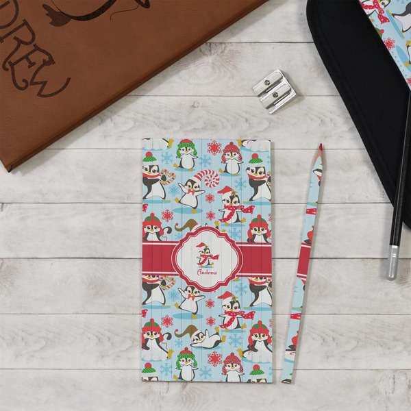 Christmas Penguins Colored Pencils - In Context