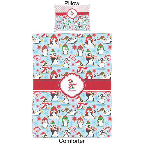 Christmas Penguins Comforter Set - Twin - Approval