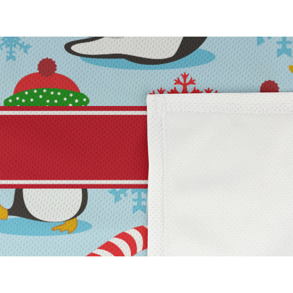 Christmas Penguins Cooling Towel- Detail