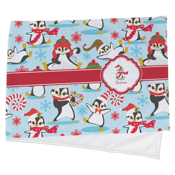 Custom Christmas Penguins Cooling Towel (Personalized)