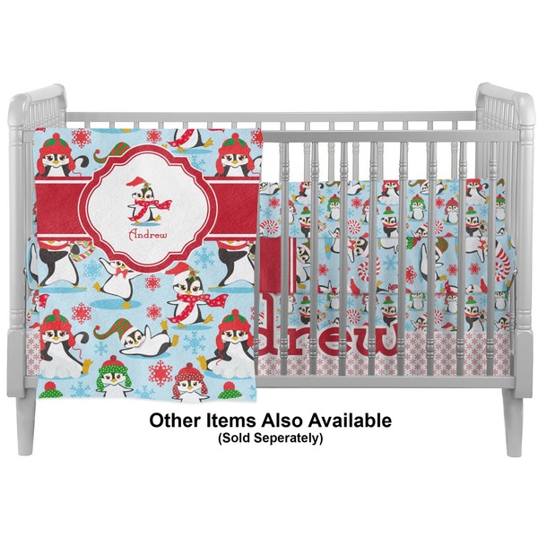 Christmas Penguins Crib - Profile Sold Seperately
