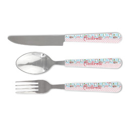 Christmas Penguins Cutlery Set (Personalized)