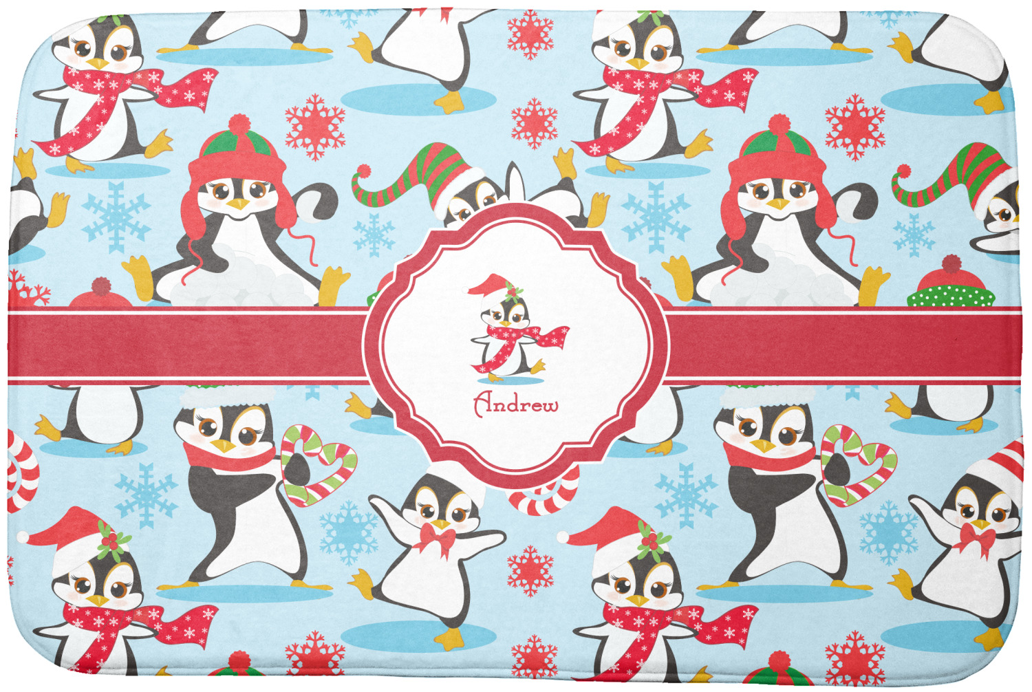 https://www.youcustomizeit.com/common/MAKE/204298/Christmas-Penguins-Dish-Drying-Mat-Approval.jpg?lm=1682006649