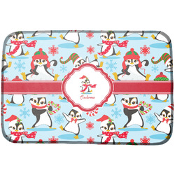 Christmas Penguins Dish Drying Mat (Personalized)