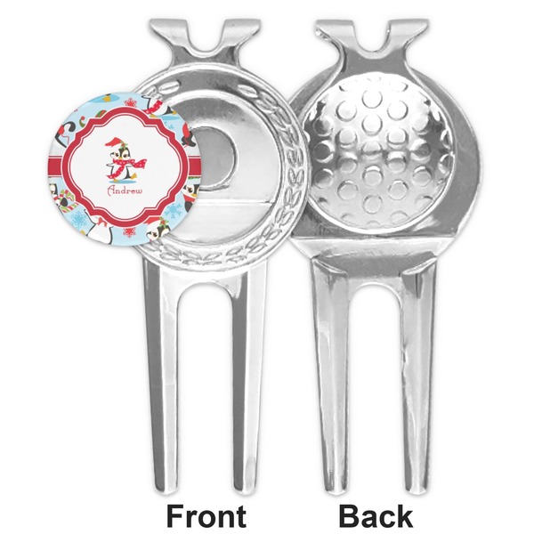 Christmas Penguins Divot Tool - Second