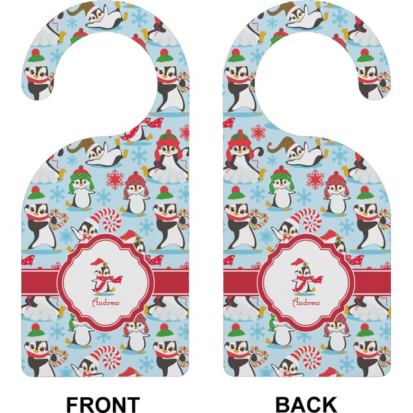 Christmas Penguins Door Hanger (Approval)