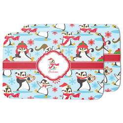 Christmas Penguins Dish Drying Mat (Personalized)