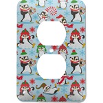 Christmas Penguins Electric Outlet Plate