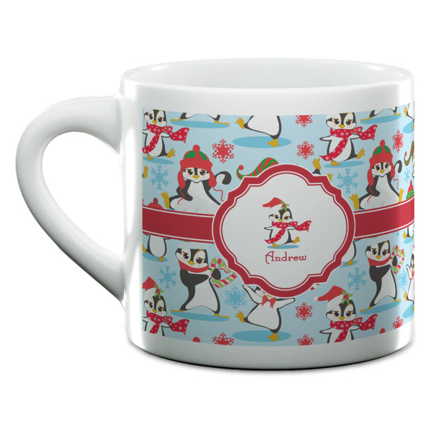 Christmas Penguins Espresso Cup - 6oz (Double Shot) (MAIN)