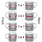 Christmas Penguins Espresso Cup - 6oz (Double Shot Set of 4) APPROVAL