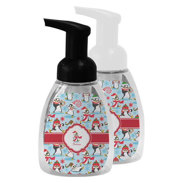 Christmas Penguins Foam Soap Bottles - Main