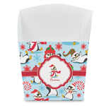 Christmas Penguins French Fry Favor Boxes (Personalized)
