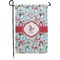 Christmas Penguins Small Garden Flag - Double Sided w/ Name or Text