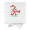 Christmas Penguins Gift Boxes with Magnetic Lid - White - Approval