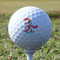 Christmas Penguins Golf Ball - Branded - Tee