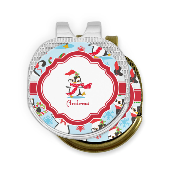 Christmas Penguins Golf Ball Marker Hat Clip - PARENT/MAIN