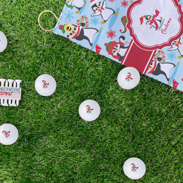 Christmas Penguins Golf Balls - Generic - Set of 12 - LIFESTYLE