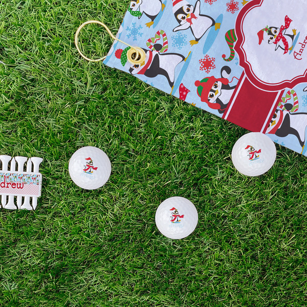Christmas Penguins Golf Balls - Generic - Set of 3 - LIFESTYLE