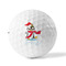 Christmas Penguins Golf Balls - Titleist - Set of 12 - FRONT