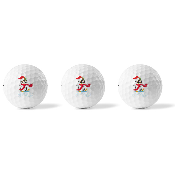 Christmas Penguins Golf Balls - Titleist - Set of 3 - APPROVAL