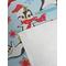 Christmas Penguins Golf Towel - Detail
