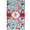 Christmas Penguins Golf Towel - Poly-Cotton Blend - Small w/ Name or Text