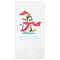 Christmas Penguins Guest Towels - Full Color (Personalized)