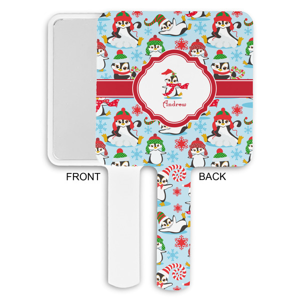 Christmas Penguins Hand Mirrors - Approval