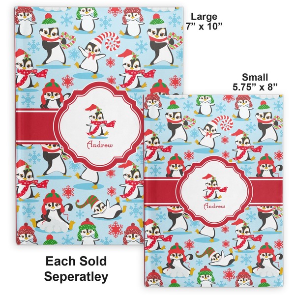 Christmas Penguins Hard Cover Journal - Compare