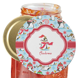 Christmas Penguins Jar Opener (Personalized)