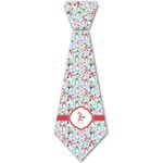 Christmas Penguins Iron On Tie (Personalized)