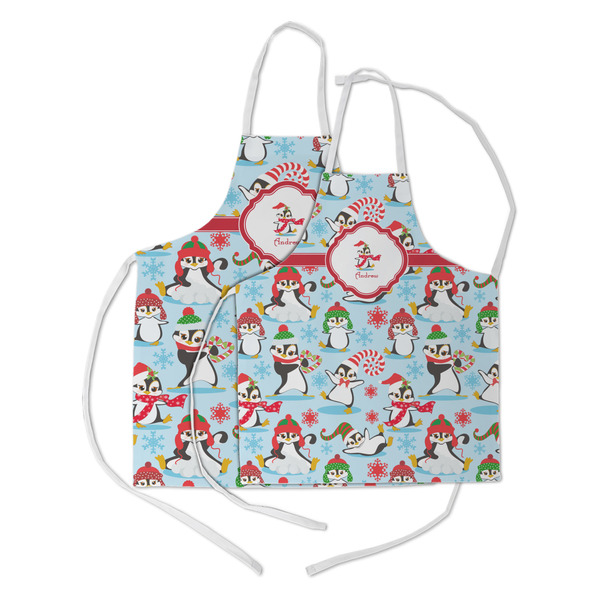 Christmas Penguins Kid's Aprons - Parent - Main