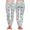Christmas Penguins Ladies Leggings - Front and Back