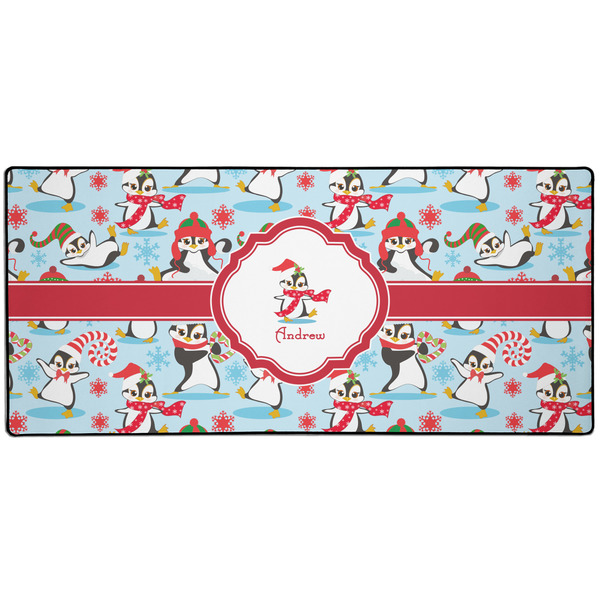 Christmas Penguins Large Gaming Mats - APPROVAL