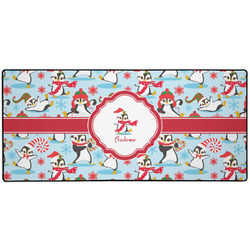 Christmas Penguins 3XL Gaming Mouse Pad - 35" x 16" (Personalized)
