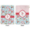 Christmas Penguins Large Laundry Bag - Front & Back View