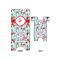 Christmas Penguins Large Phone Stand - Front & Back