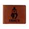 Christmas Penguins Leatherette Bifold Wallet (Personalized)