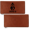 Christmas Penguins Leather Checkbook Holder Front and Back Single Sided - Apvl