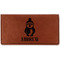 Christmas Penguins Leatherette Checkbook Holder (Personalized)