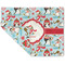 Christmas Penguins Double-Sided Linen Placemat - Single w/ Name or Text