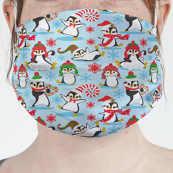 Christmas Penguins Face Mask Cover