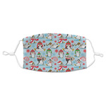 Christmas Penguins Adult Cloth Face Mask - Standard
