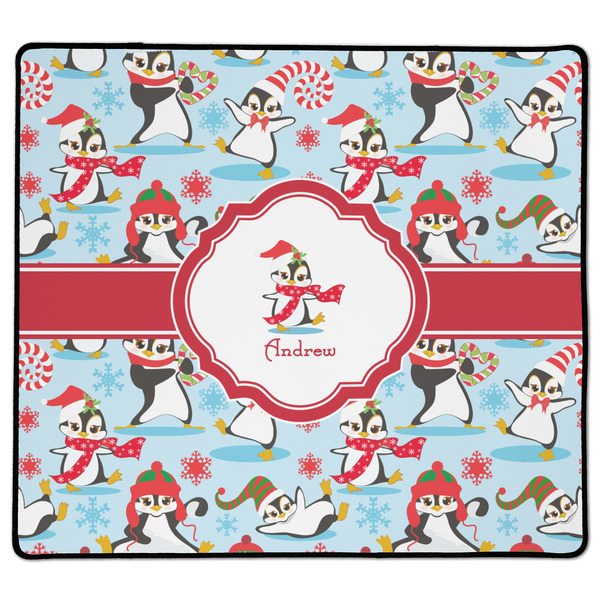 Custom Christmas Penguins XL Gaming Mouse Pad - 18" x 16" (Personalized)